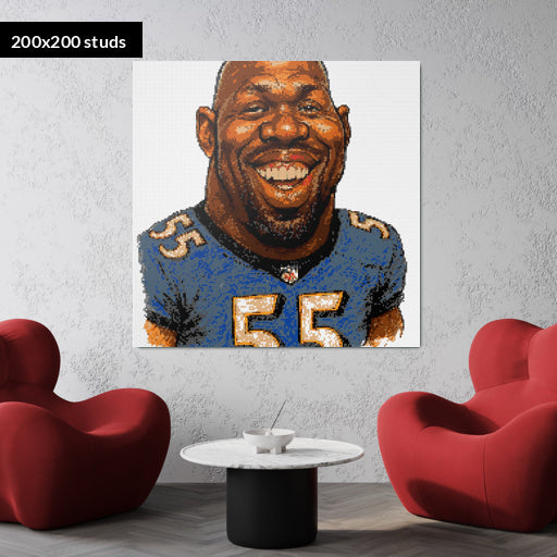 200*200studs, 160*160cm, 63*63inch