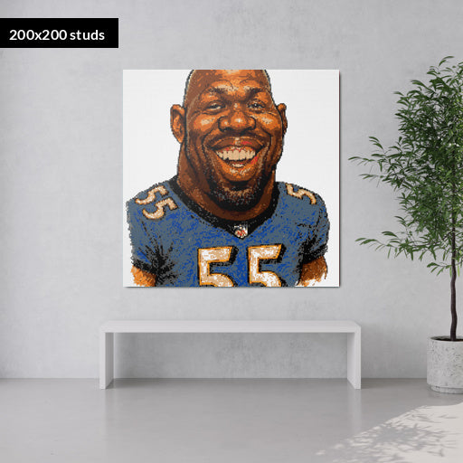 200*200studs, 160*160cm, 63*63inch