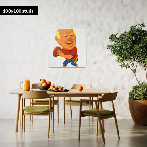 100*100studs, 80*80cm, 31,5*31,5inch