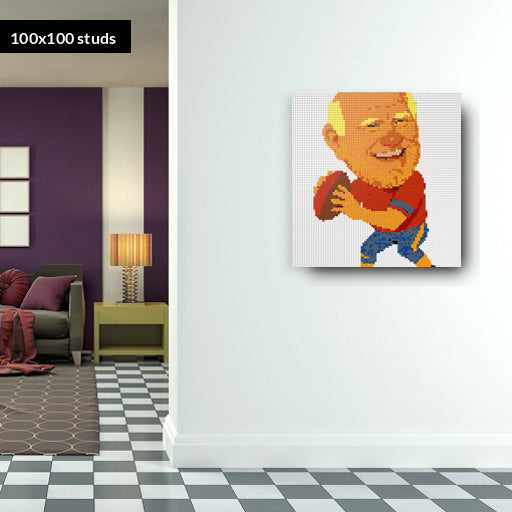 100*100studs, 80*80cm, 31,5*31,5inch