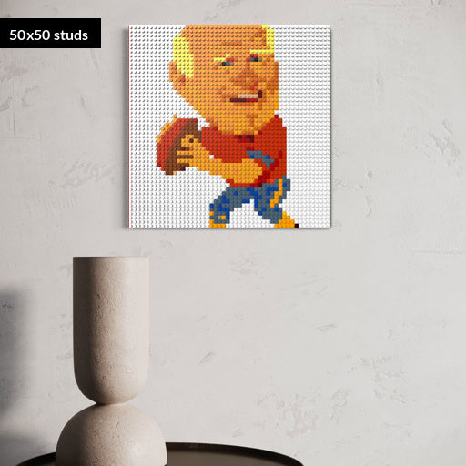 50*50studs, 40*40cm, 15,75*15,75inch
