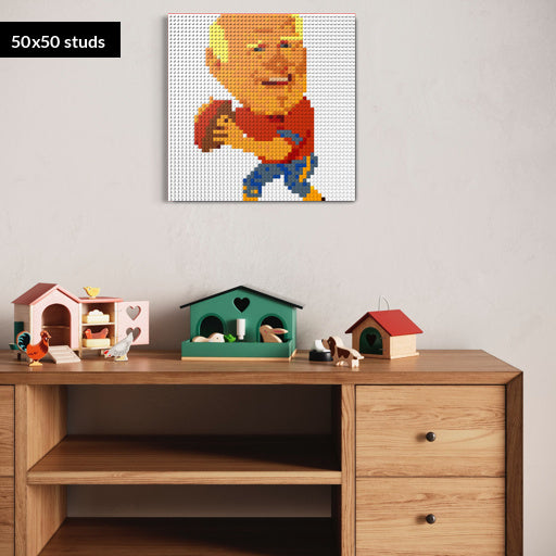 50*50studs, 40*40cm, 15,75*15,75inch