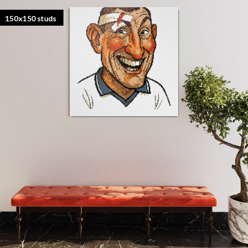 150*150studs, 120*120cm, 47,25*47,25inch