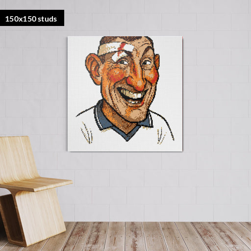 150*150studs, 120*120cm, 47,25*47,25inch