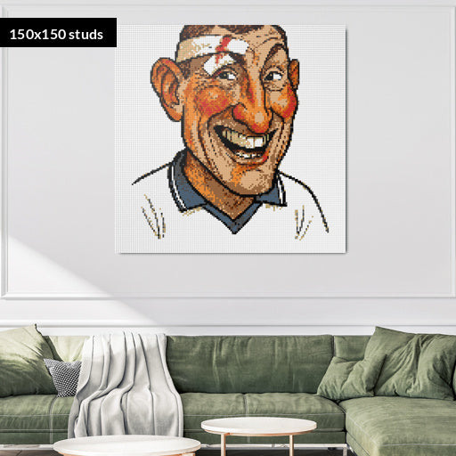 150*150studs, 120*120cm, 47,25*47,25inch