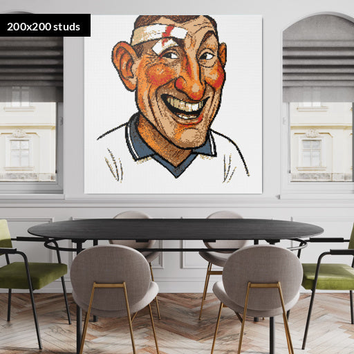 200*200studs, 160*160cm, 63*63inch