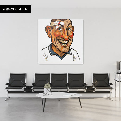 200*200studs, 160*160cm, 63*63inch