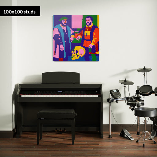 100*100studs, 80*80cm, 31,5*31,5inch