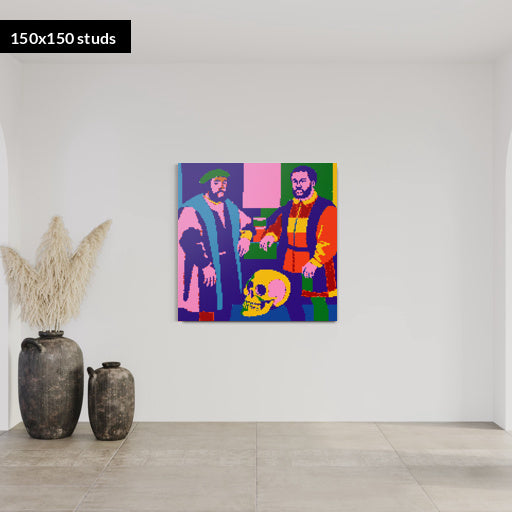 150*150studs, 120*120cm, 47,25*47,25inch