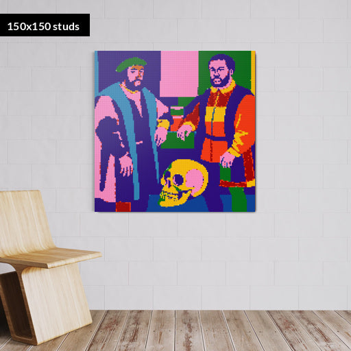 150*150studs, 120*120cm, 47,25*47,25inch