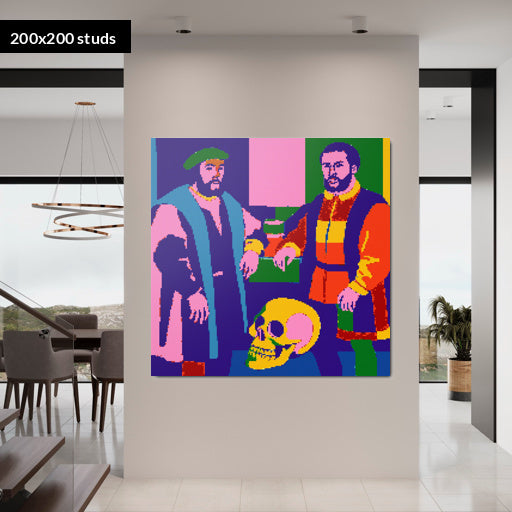 200*200studs, 160*160cm, 63*63inch