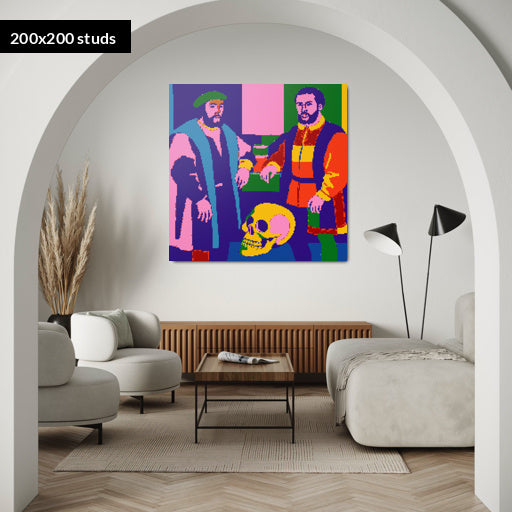 200*200studs, 160*160cm, 63*63inch