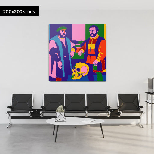 200*200studs, 160*160cm, 63*63inch