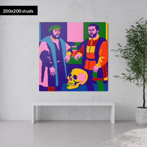 200*200studs, 160*160cm, 63*63inch