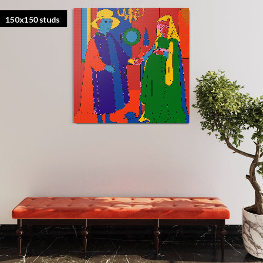 150*150studs, 120*120cm, 47,25*47,25inch