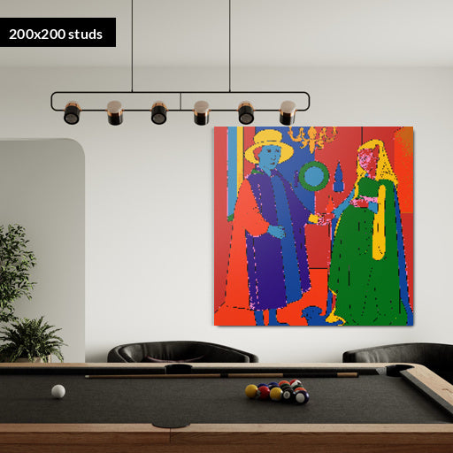 200*200studs, 160*160cm, 63*63inch