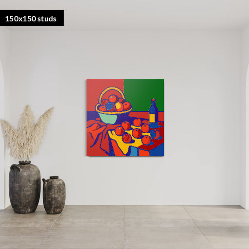 150*150studs, 120*120cm, 47,25*47,25inch