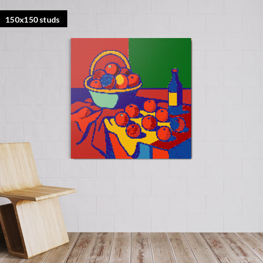 150*150studs, 120*120cm, 47,25*47,25inch