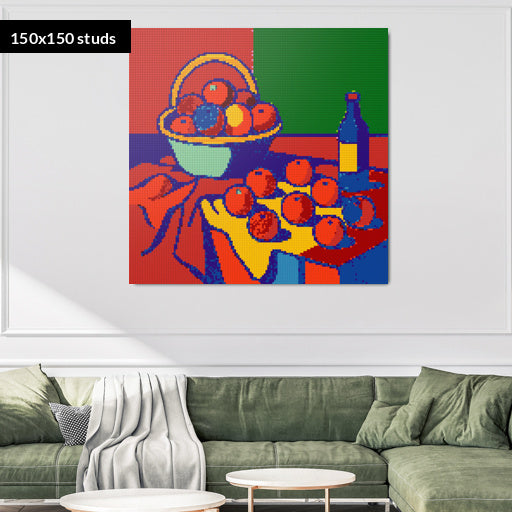 150*150studs, 120*120cm, 47,25*47,25inch