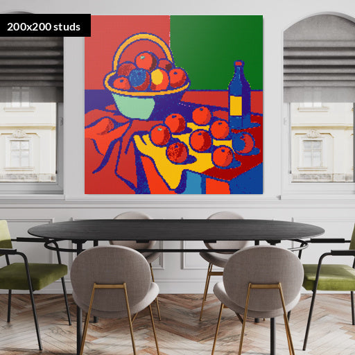 200*200studs, 160*160cm, 63*63inch