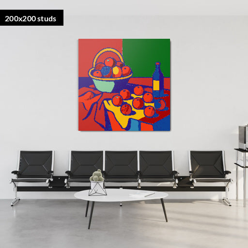 200*200studs, 160*160cm, 63*63inch