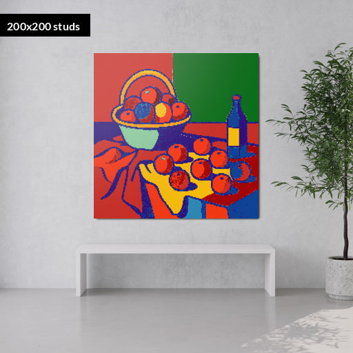 200*200studs, 160*160cm, 63*63inch