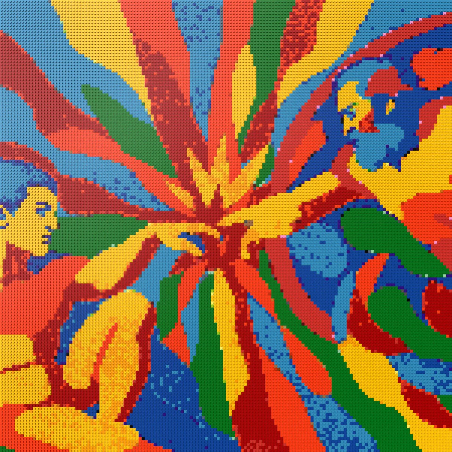 150*150studs, 120*120cm, 47,25*47,25inch