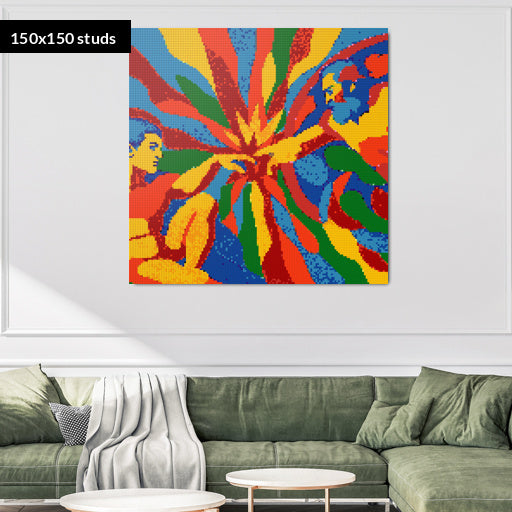 150*150studs, 120*120cm, 47,25*47,25inch