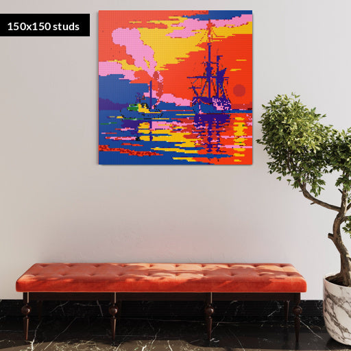 150*150studs, 120*120cm, 47,25*47,25inch