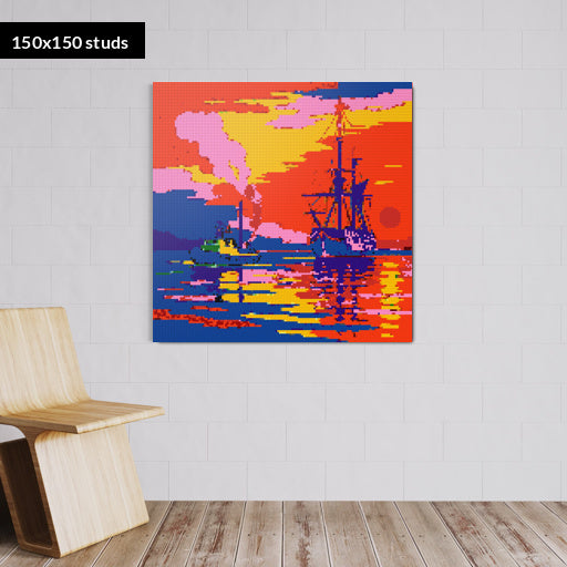 150*150studs, 120*120cm, 47,25*47,25inch