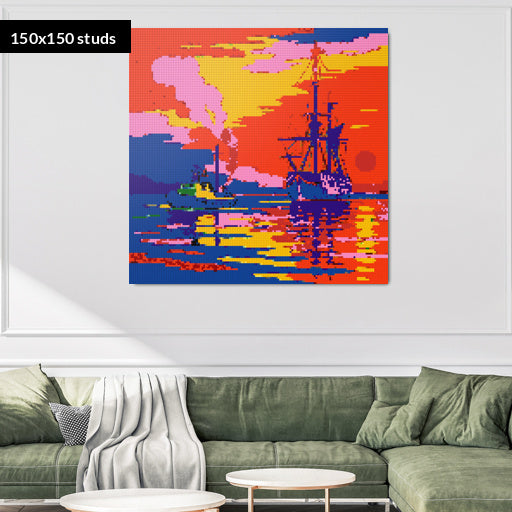 150*150studs, 120*120cm, 47,25*47,25inch