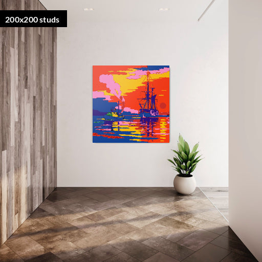 200*200studs, 160*160cm, 63*63inch