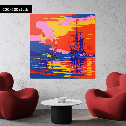 200*200studs, 160*160cm, 63*63inch