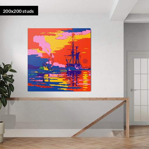 200*200studs, 160*160cm, 63*63inch