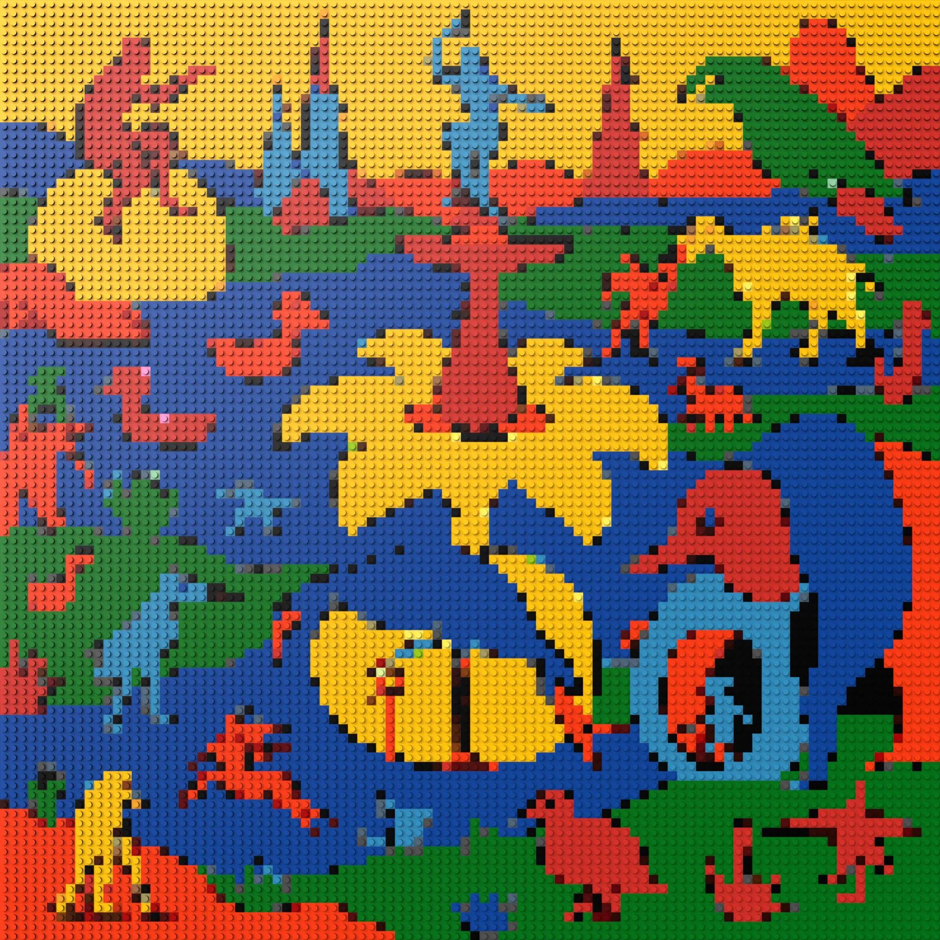 100*100studs, 80*80cm, 31,5*31,5inch