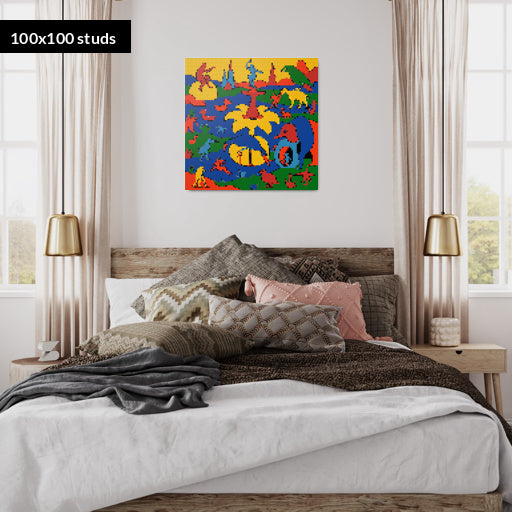 100*100studs, 80*80cm, 31,5*31,5inch