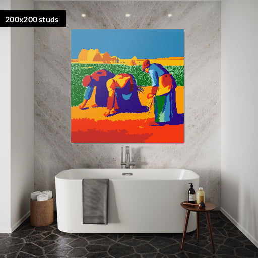 200*200studs, 160*160cm, 63*63inch