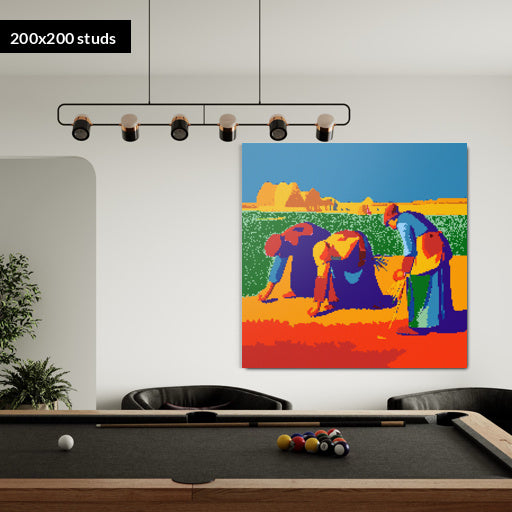 200*200studs, 160*160cm, 63*63inch