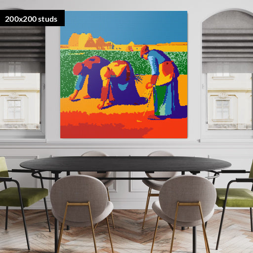 200*200studs, 160*160cm, 63*63inch