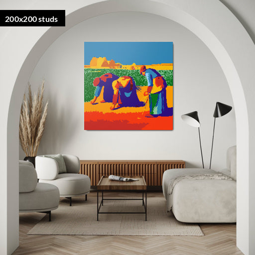 200*200studs, 160*160cm, 63*63inch