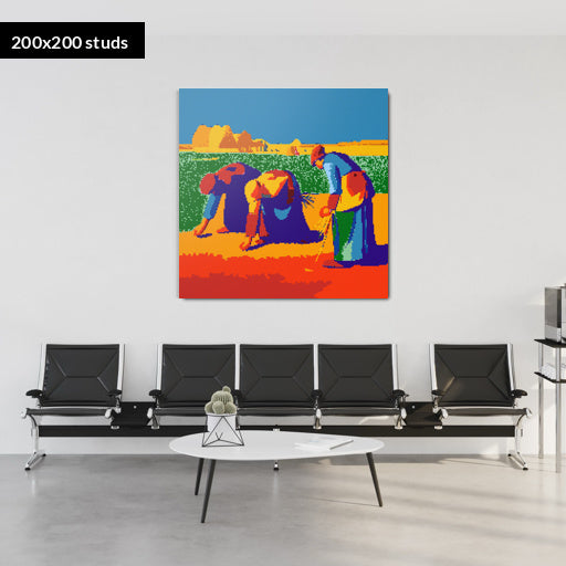 200*200studs, 160*160cm, 63*63inch