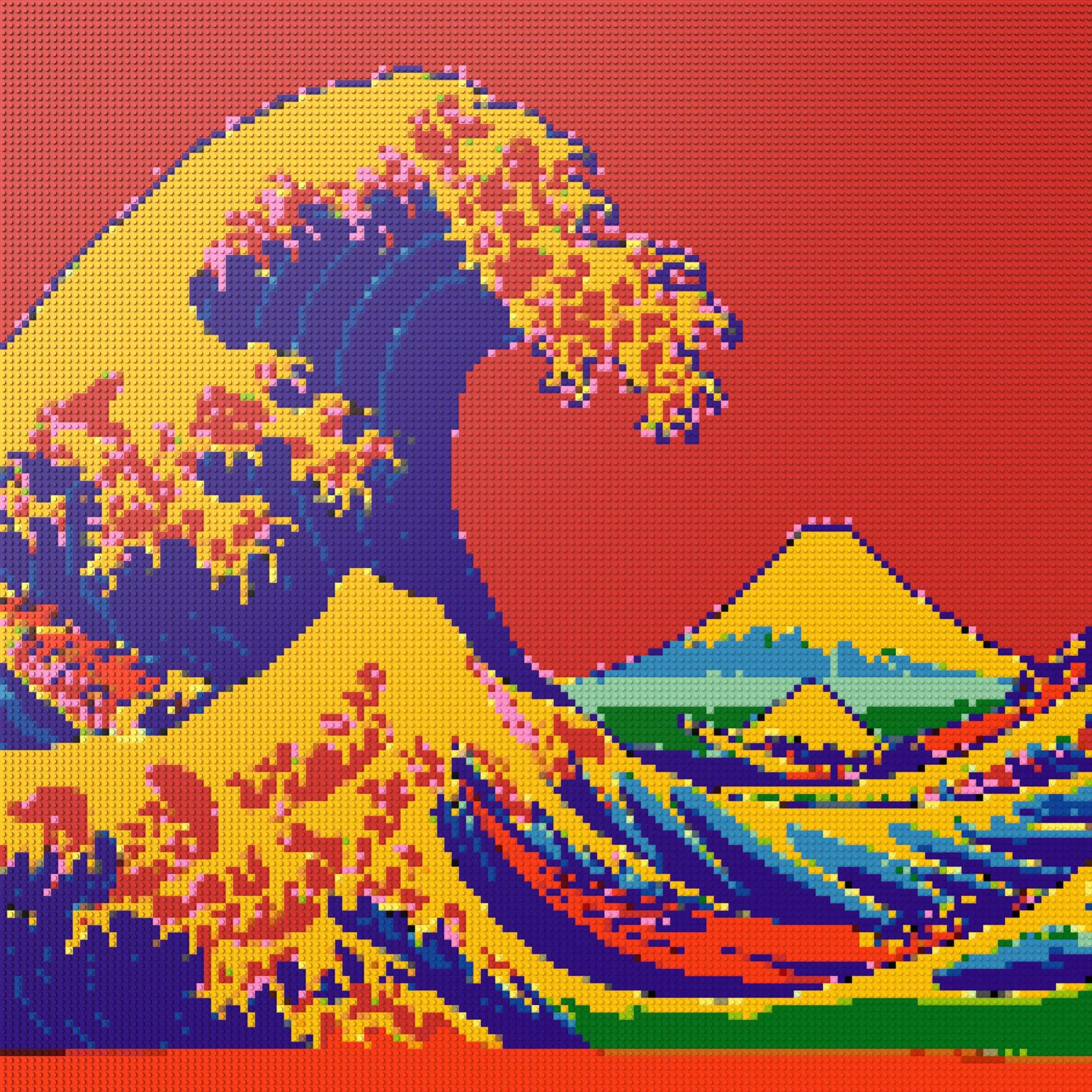 150*150studs, 120*120cm, 47,25*47,25inch