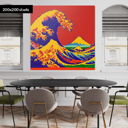 200*200studs, 160*160cm, 63*63inch