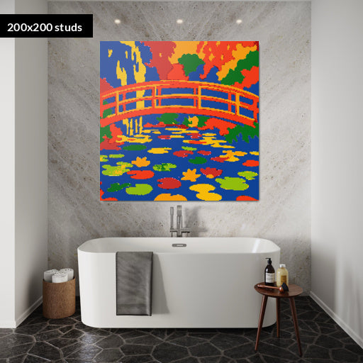 200*200studs, 160*160cm, 63*63inch