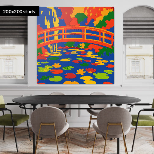 200*200studs, 160*160cm, 63*63inch