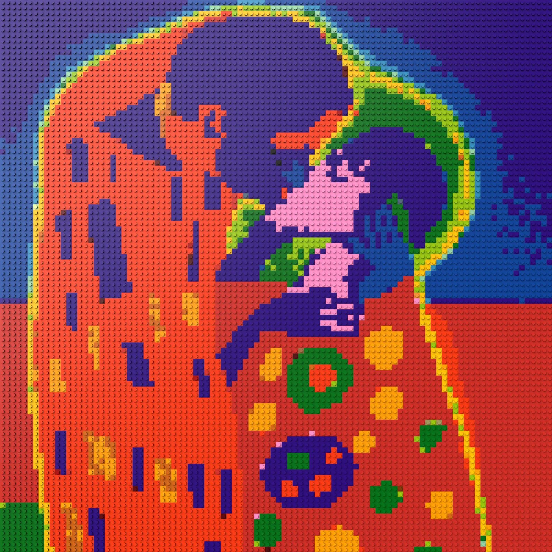 100*100studs, 80*80cm, 31,5*31,5inch