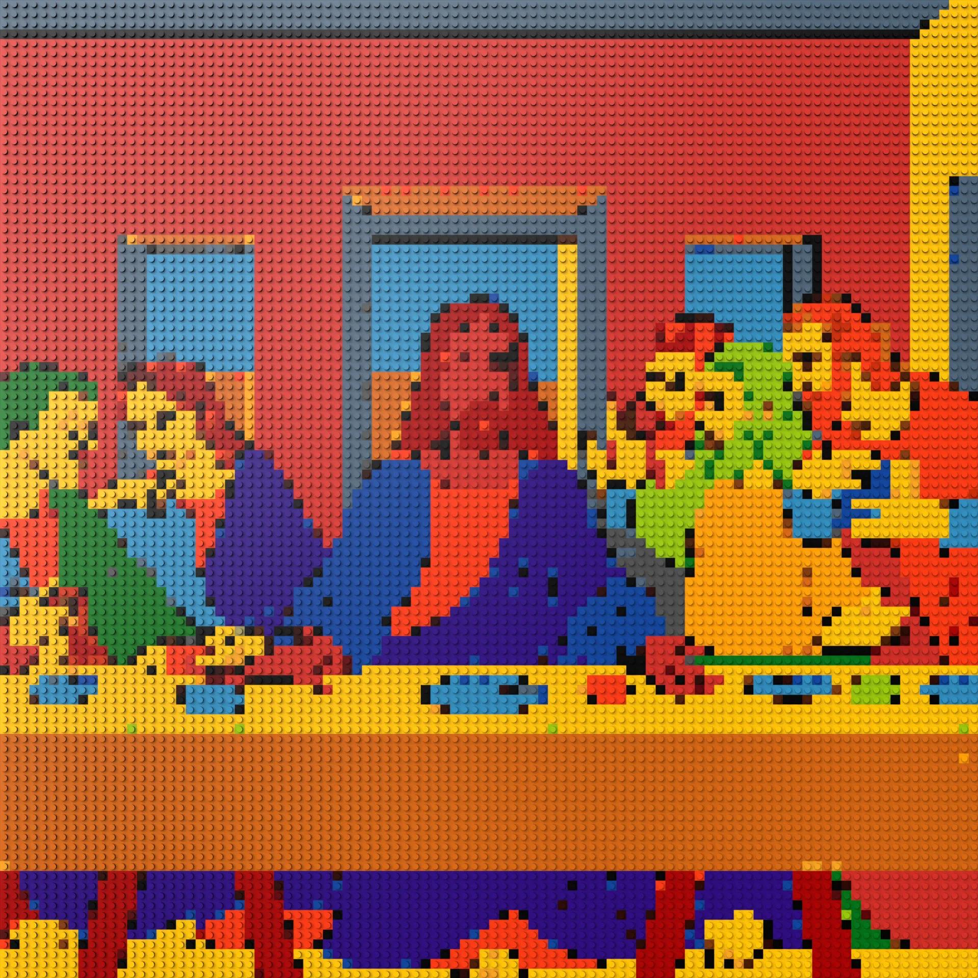 100*100studs, 80*80cm, 31,5*31,5inch