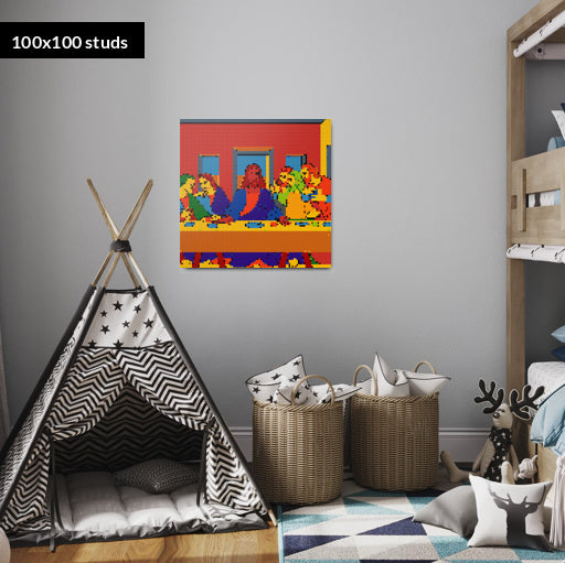 100*100studs, 80*80cm, 31,5*31,5inch