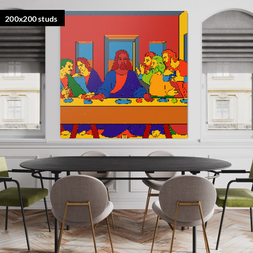 200*200studs, 160*160cm, 63*63inch