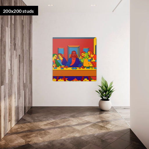 200*200studs, 160*160cm, 63*63inch